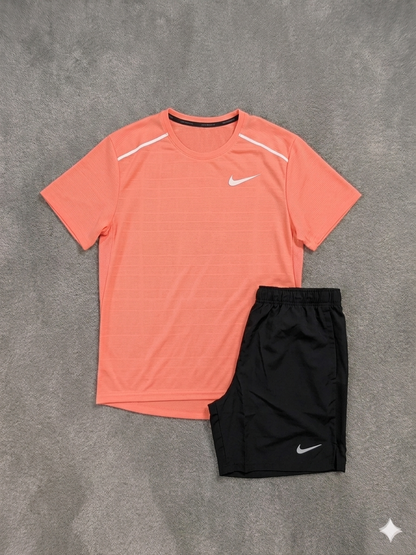 Ensemble Nike miler Orange