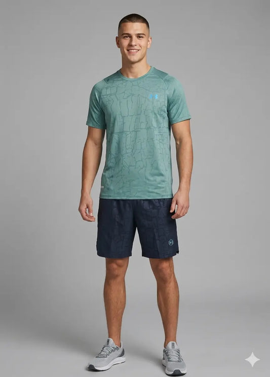 Ensemble UA fluorescents Turquois