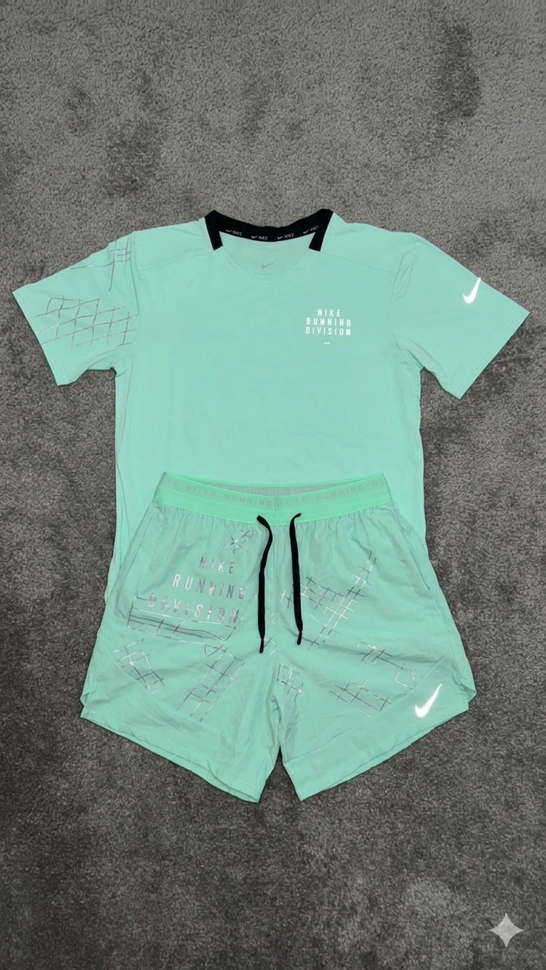 Ensemble Nike Rise 365 Vert Lime