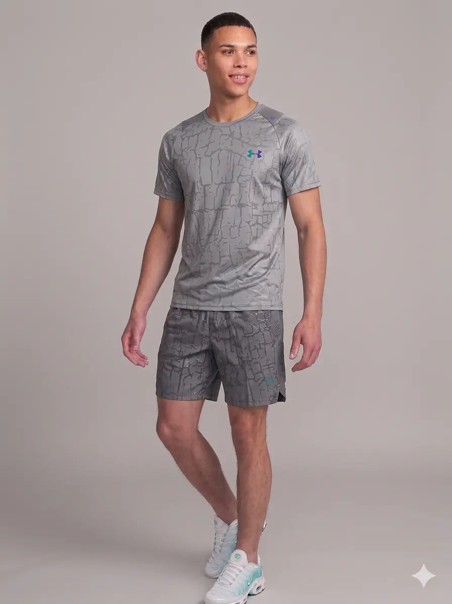 Ensemble UA fluorescents Gris